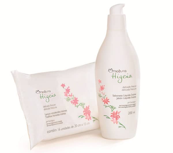 Higeia é a nova marca de higiene íntima da Natura - EmbalagemMarca