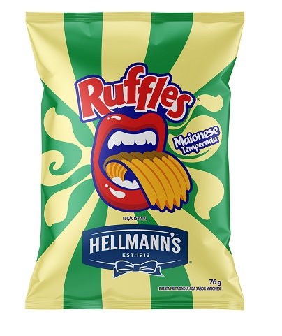 Em parceria com a Hellmann's, Ruffles tem sabor de maionese ...
