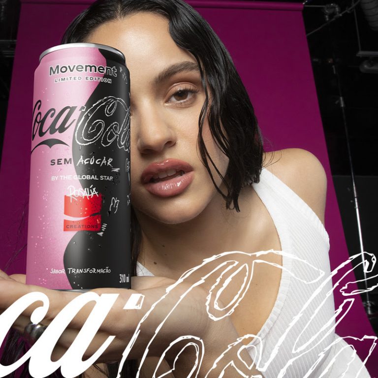 Coca Cola Creations Lan A Edi O Limitada Com A Cantora Rosal A Embalagemmarca