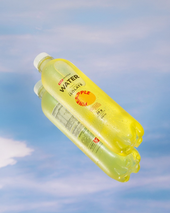 Produto: água com proteína