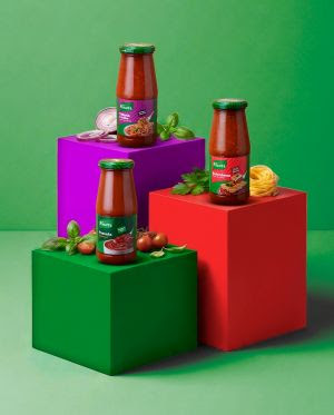 Knorr amplia portfólio de atomatados com nova linha premium em embalagem de vidro