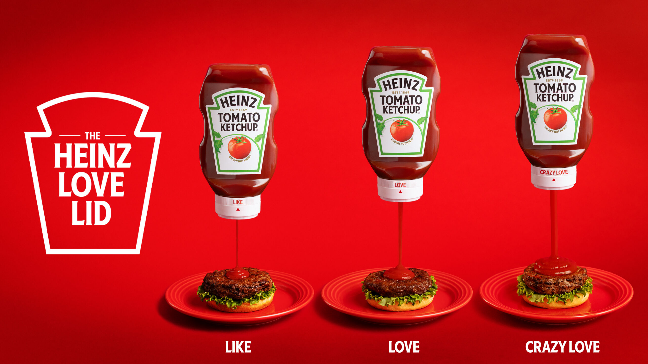 Ketchup Heinz tampa love lid