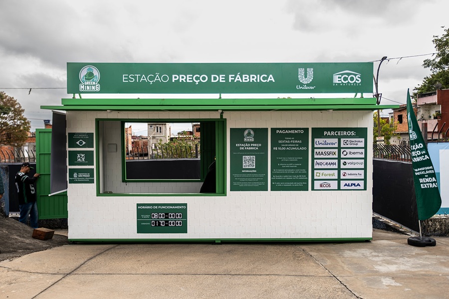 Unilever, Electrolux e Green Mining inauguram estação de reciclagem na Zona Leste de São Paulo 