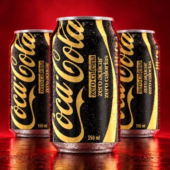 Com embalagem preta e dourada, nova Coca-Cola chega ao Brasil