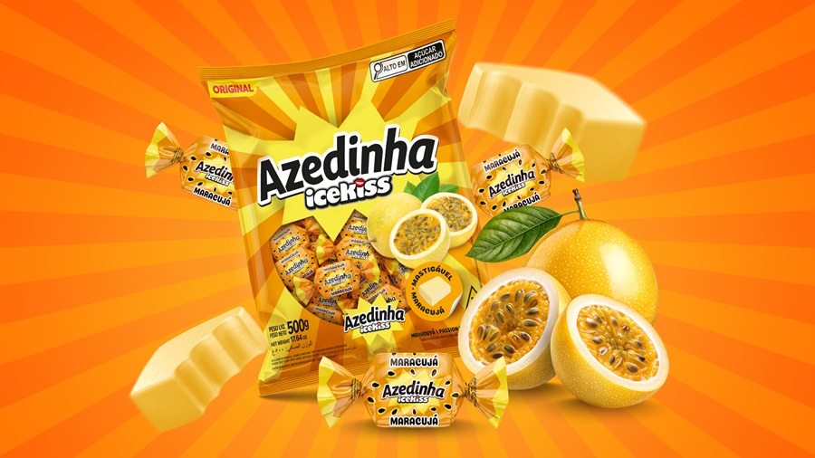 Icekiss Azedinha amplia portfólio com estreia do sabor maracujá