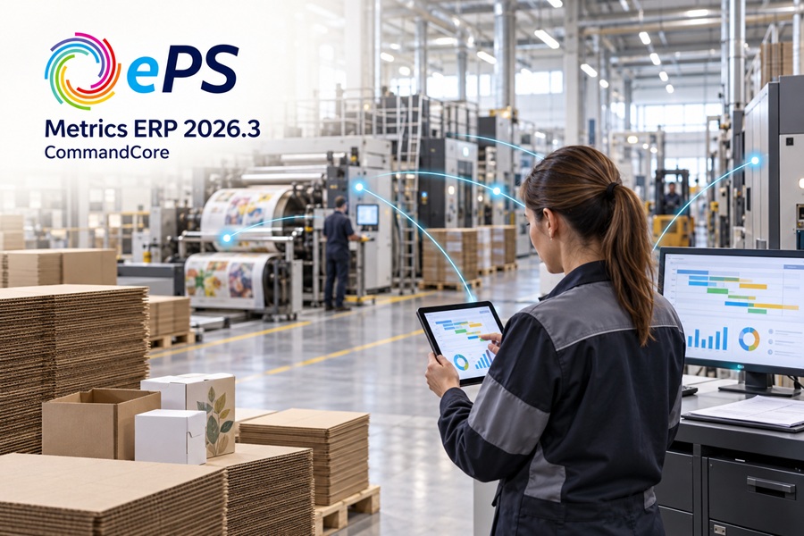 ePS apresenta Metrics ERP 2026.3