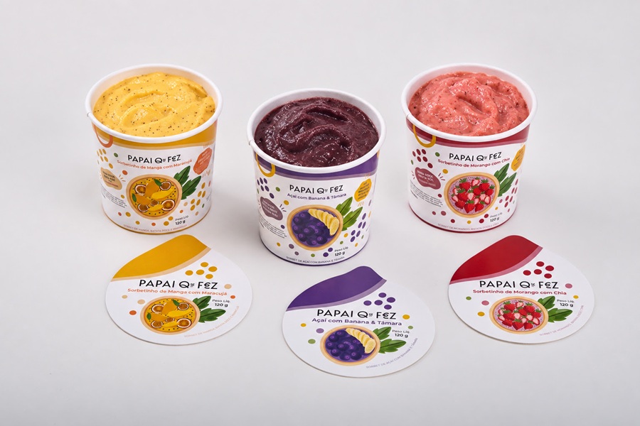 Papai Que Fez lança Sorbetinhos e Açaí