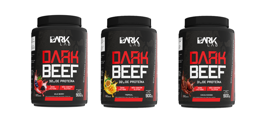Dark Lab lança Dark Beef, suplemento em pó à base de proteína bovina
