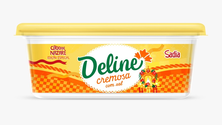 Margarina Deline marca presença no Círio de Nazaré 2026 com embalagem especial