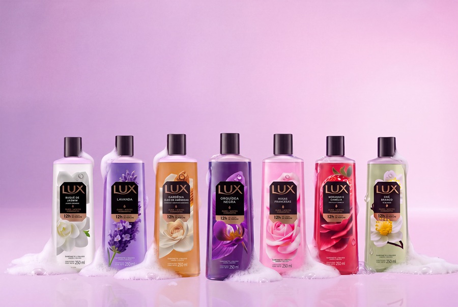  Lux renova linha de sabonetes líquidos com novo visual e novas fragrâncias